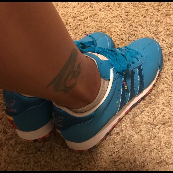 Blue Samoa Adidas - Picture 8 of 8
